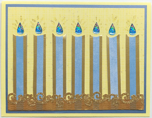 One Of A Kind Art Card (OK-7496) 5.5" W  x  4.25" H One Of A Kind Art Card (OK-7496) 5.5" W  x  4.25" H