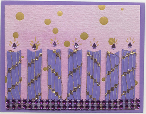 One Of A Kind Art Card (OK-7521) 5.5" W  x  4.25" H