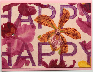 Sold - Use "Contact Linda" to order a similar work. One Of A Kind Art Card (OK-7562) 5.5" W  x  4.25" H