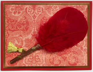 One Of A Kind Art Card (OK-7599) 5.5" W  x  4.25" H