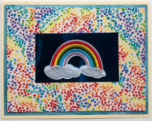 One Of A Kind Art Card (OK-7641) 5.5" W  x  4.25" H