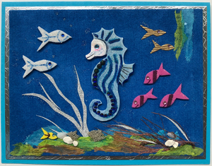 One Of A Kind Art Card (OK-7648) 5.5" W  x  4.25" H