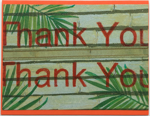 Sold - Use "Contact Linda" to order a similar work. One Of A Kind Art Card (OK-7657) 5.5" W  x  4.25" H