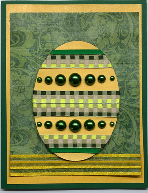 One Of A Kind Art Card (OK-7682) 4.25" W  x  5.5" H