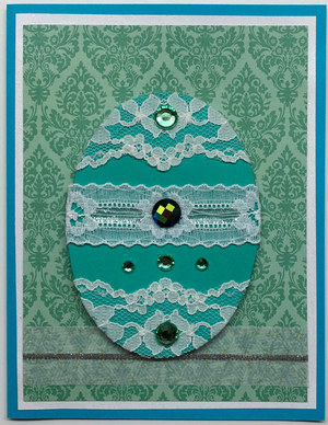 One Of A Kind Art Card (OK-7687) 4.25" W  x  5.5" H