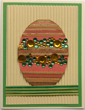 One Of A Kind Art Card (OK-7689) 4.25" W  x  5.5" H