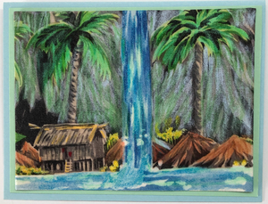 One Of A Kind Art Card (OK-7960) 5.5" W  x  4.25" H