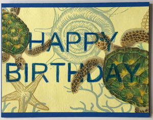 Sold - Use "Contact Linda" to order a similar work. One Of A Kind Art Card (OK-7969) 5.5" W  x  4.25" H