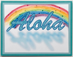 One Of A Kind Art Card (OK-7971) 5.5" W  x  4.25" H One Of A Kind Art Card (OK-7971) 5.5" W  x  4.25" H