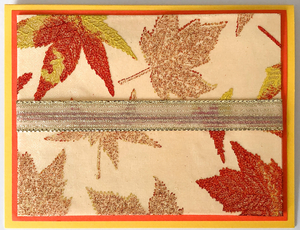 One Of A Kind Art Card (OK-7980) 5.5" W  x  4.25" H