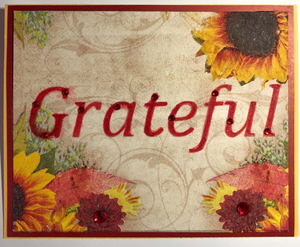 One Of A Kind Art Card (OK-7992) 5.5" W  x  4.25" H One Of A Kind Art Card (OK-7992) 5.5" W  x  4.25" H