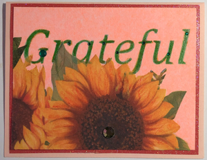 One Of A Kind Art Card (OK-7994) 5.5" W  x  4.25" H