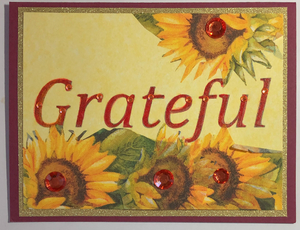 One Of A Kind Art Card (OK-7995) 5.5" W  x  4.25" H