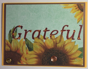 One Of A Kind Art Card (OK-7997) 5.5" W  x  4.25" H