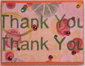 One Of A Kind Art Card (OK-8007) 5.5" W  x  4.25" H One Of A Kind Art Card (OK-8007) 5.5" W  x  4.25" H