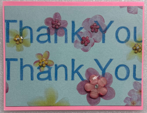 One Of A Kind Art Card (OK-8012) 5.5" W  x  4.25" H