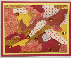 One Of A Kind Art Card (OK-8031) 5.5" W  x  4.25" H