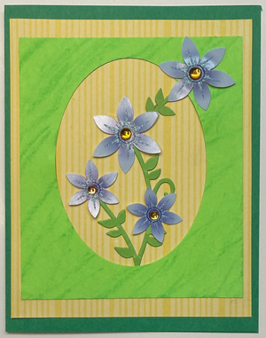 One Of A Kind Art Card (OK-8035) 4.25" W  x  5.5" H