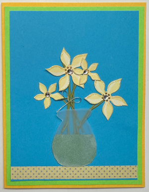 One Of A Kind Art Card (OK-8036) 4.25" W  x  5.5" H