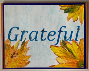 One Of A Kind Art Card (OK-8061) 5.5" W  x  4.25" H One Of A Kind Art Card (OK-8061) 5.5" W  x  4.25" H