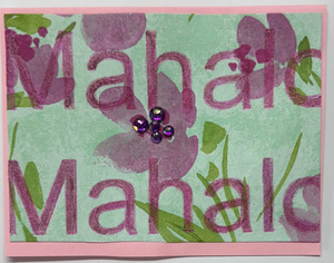 One Of A Kind Art Card (OK-8074) 5.5" W  x  4.25" H