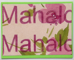 One Of A Kind Art Card (OK-8076) 5.5" W  x  4.25" H