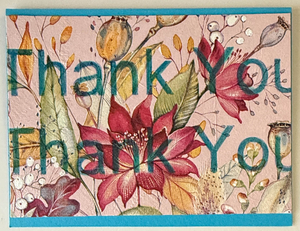 One Of A Kind Art Card (OK-8094) 5.5" W  x  4.25" H