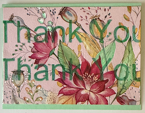 One Of A Kind Art Card (OK-8096) 5.5" W  x  4.25" H