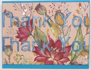 One Of A Kind Art Card (OK-8106) 5.5" W  x  4.25" H