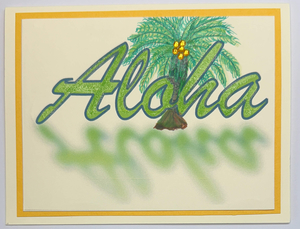 One Of A Kind Art Card (OK-8122) 5.5" W  x  4.25" H