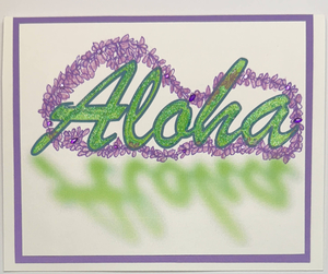 One Of A Kind Art Card (OK-8126) 5.5" W  x  4.25" H