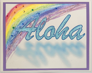 One Of A Kind Art Card (OK-8128) 5.5" W  x  4.25" H One Of A Kind Art Card (OK-8128) 5.5" W  x  4.25" H