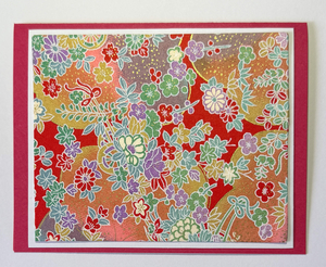 One Of A Kind Art Card (OK-8141) 5.5" W  x  4.25" H One Of A Kind Art Card (OK-8141) 5.5" W  x  4.25" H