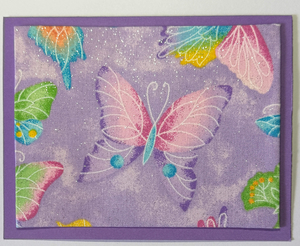 One Of A Kind Art Card (OK-8148) 5.5" W  x  4.25" H One Of A Kind Art Card (OK-8148) 5.5" W  x  4.25" H