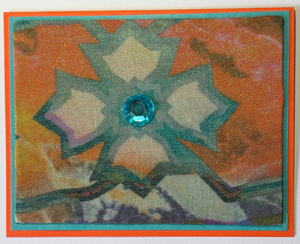 One Of A Kind Art Card (OK-8157) 5.5" W  x  4.25" H One Of A Kind Art Card (OK-8157) 5.5" W  x  4.25" H