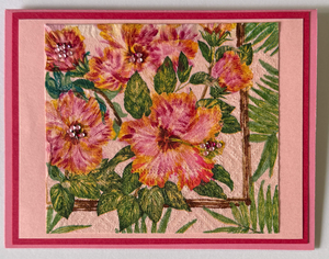 One Of A Kind Art Card (OK-8201) 5.5" W  x  4.25" H