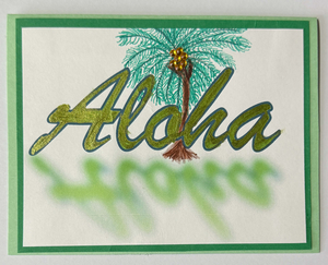 One Of A Kind Art Card (OK-8204) 5.5" W  x  4.25" H