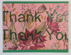 One Of A Kind Art Card (OK-8228) 5.5" W  x  4.25" H