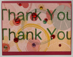 One Of A Kind Art Card (OK-8240) 5.5" W  x  4.25" H