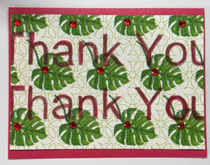 x-Sold-Art-One Of A Kind Art Card (OK-8243) 5.5" W  x  4.25" H