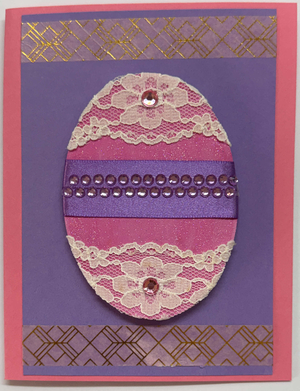 One Of A Kind Art Card (OK-8248) 4.25" W  x  5.5" H