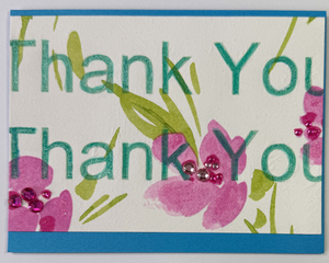 One Of A Kind Art Card (OK-8265) 5.5" W  x  4.25" H