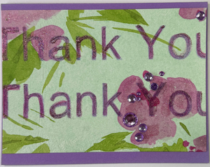 One Of A Kind Art Card (OK-8266) 5.5" W  x  4.25" H