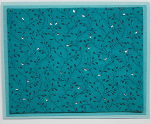 x-Sold-Art-One Of A Kind Art Card (OK-8278) 5.5" W  x  4.25" H