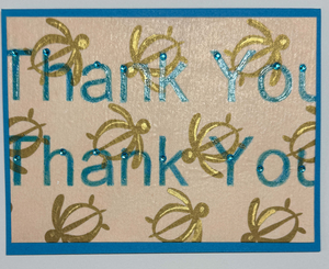 One Of A Kind Art Card (OK-8288) 5.5" W  x  4.25" H