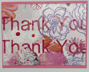 One Of A Kind Art Card (OK-8292) 5.5" W  x  4.25" H