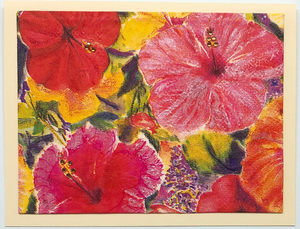 Tropical Impression Art Card (TI-0362) 5.5" W  x  4.25" H