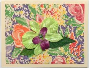 Tropical Impression Art Card (TI-0368) 5.5" W  x  4.25" H
