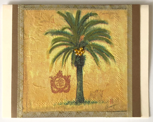 Tropical Impression Art Card (TI-0449) 5.5" W  x  4.25" H