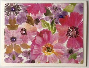 Tropical Impression Art Card (TI-0470) 5.5" W  x  4.25" H